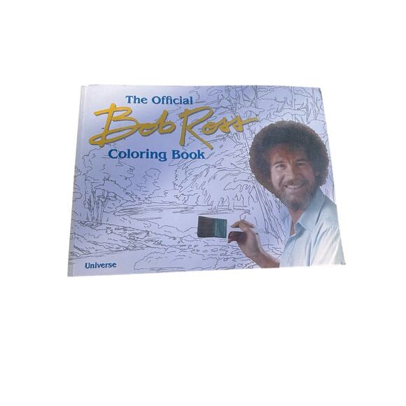 The Official Bob Ross Coloring Book The Colors of the Four Seasons Unused - Picture 1 of 8